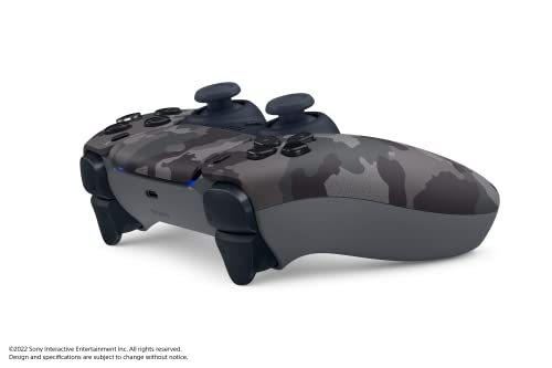 Sony DualSense Wireless Controller for PlayStation 5 - Gray Camouflage - Dark Grey