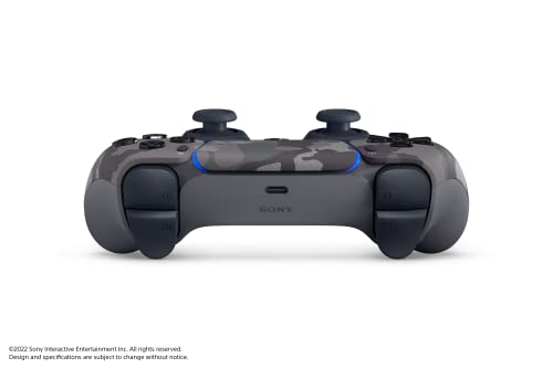 Sony DualSense Wireless Controller for PlayStation 5 - Gray Camouflage - Dark Grey