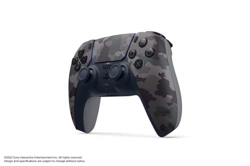Sony DualSense Wireless Controller for PlayStation 5 - Gray Camouflage - Dark Grey