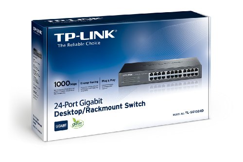 TP-Link TL-SG1024D 24 Port Desktop/Rackmount Gigabit Switch TL-SG1024D