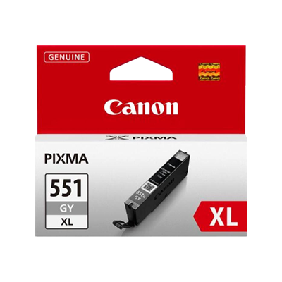 Canon 6447B001 (551 GYXL) Ink Cartridge Gray, 275 Pages, 11ml