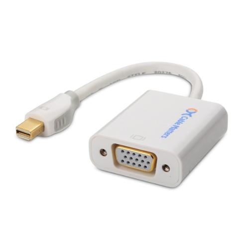 Cable Matters Mini DisplayPort to VGA Adapter (Mini DP to VGA) in White - Thun..