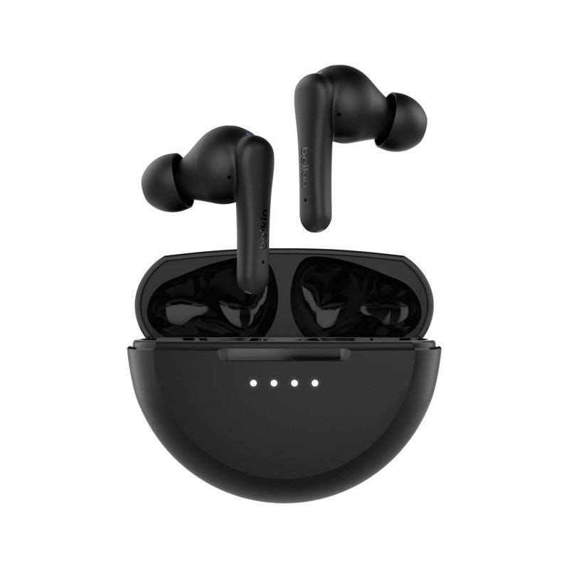 AUC012btBK Sound Form Rhythm True Wireless Earbuds, Black