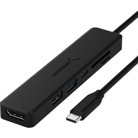 HUB USB-C 4K HDMI PD SD & MICROSD