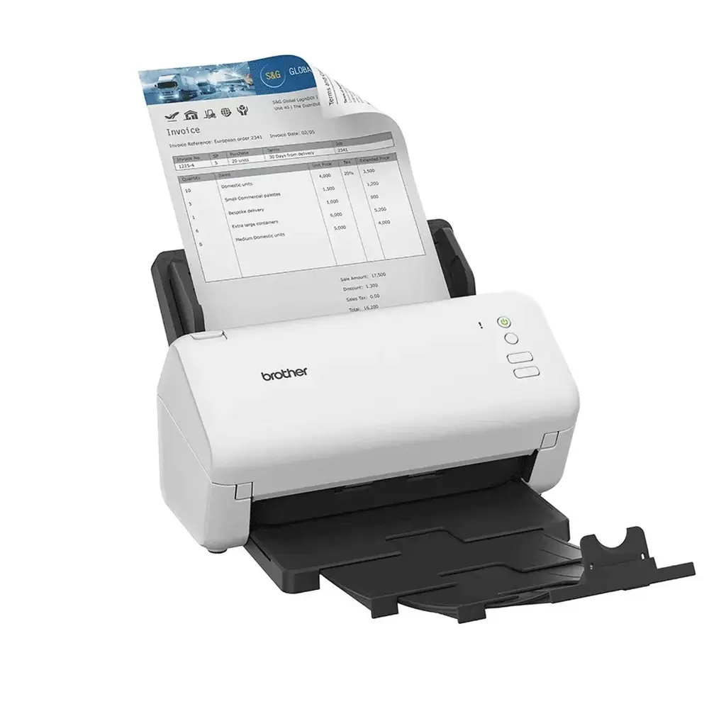 Brother ADS-4100 Scanner fixe à défilement recto/verso automatique (USB 3.0)