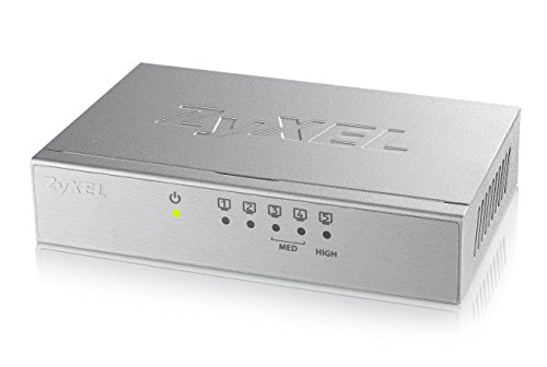 ZyXEL GS-105B V3 Unmanaged Network Switch L2+ Gigabit Ethernet...