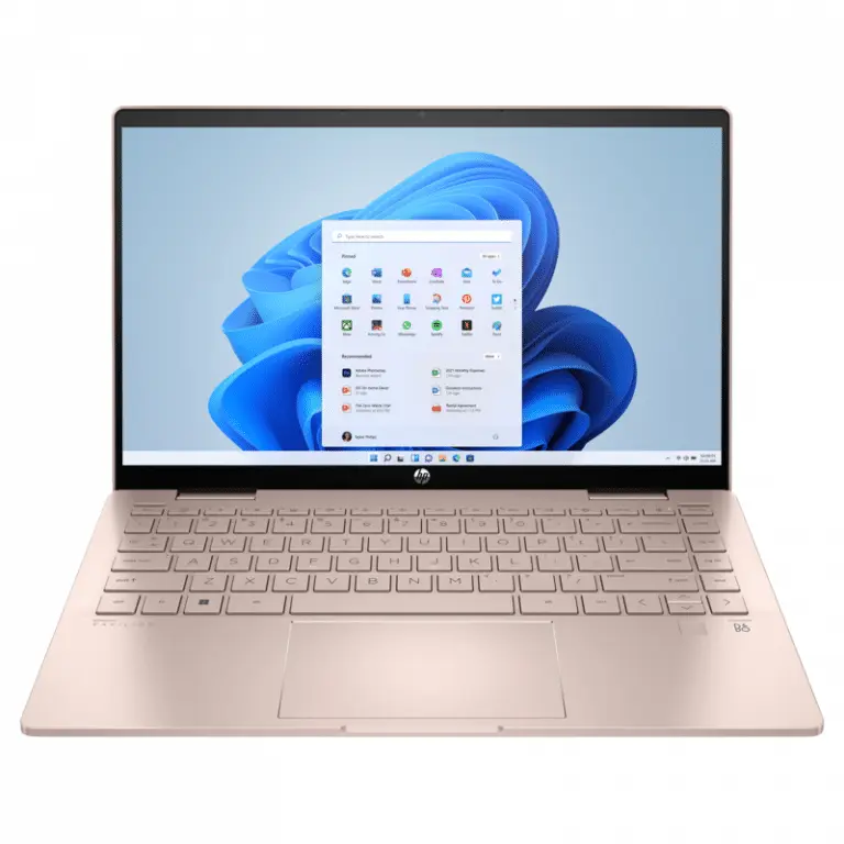 HP Pavilion x360 Core3 100u / 8 Go / 512 Go SSD / Win 11 / 14" ( rose ) 