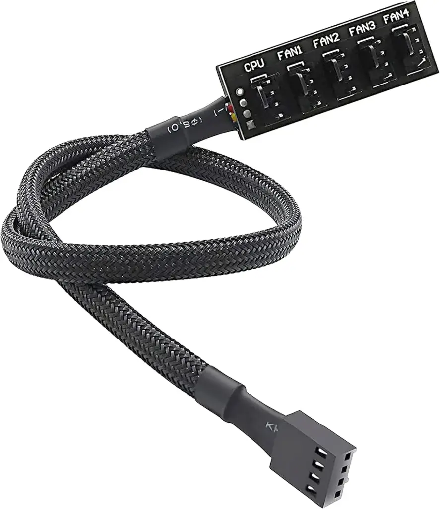 THREEBULLS Hub pour ventilateur PC 5 ports