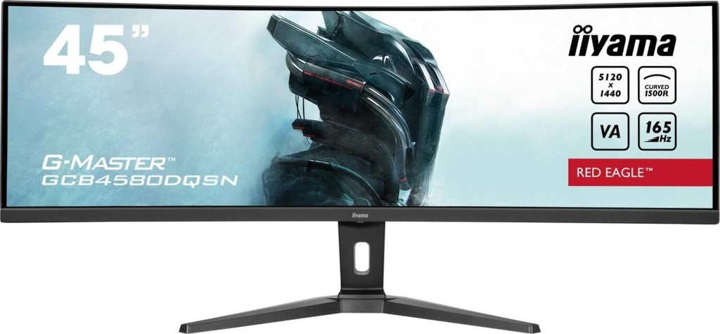 Iiyama G-MASTER Red Eagle GCB4580DQSN-B1 - LED Monitor - Curved - 45" - HDR