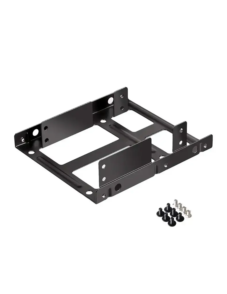 Support Adaptateur Double pour Disque Dur 3.5" vers 2.5" HDD / SSD