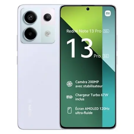 Xiaomi Redmi Note 13 Pro 5G 12 Go RAM 512 Go ROM Violet