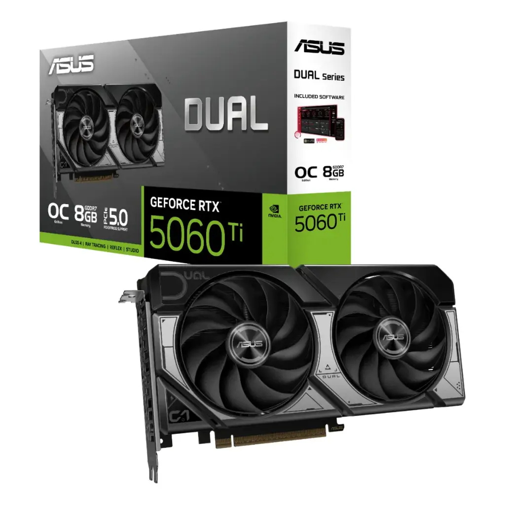 Carte graphique ASUS Dual NVIDIA GeForce RTX 5060 Ti