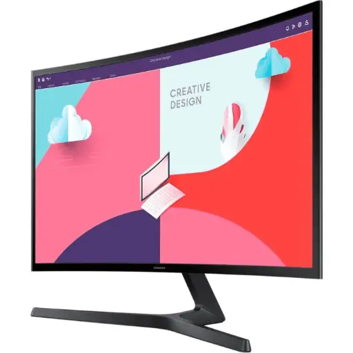 [LS24C366EAUXEN] SAMSUNG Ecran 24'' Noir Incurvé 1800R VA 16:9 4ms Full HD VGA HDMI