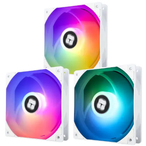 [TL-C12CW-S] Thermalright CPU Fan 120mm ARGB Case Cooler Fan