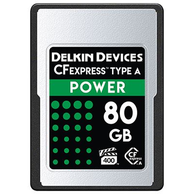 [DCFXAPWR80] Delkin DCFXAPWR80 80GB POWER CFexpress Type a Memory Card