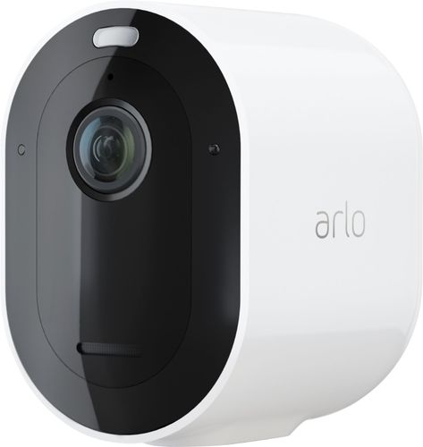 [VMC4050P-100NAS] Arlo Pro 4 Spotlight Camera - 1 Pack - Wireless Security Camera  2K Surveillance & HDR  Color Night Vision  2 Way Audio  White - VMC4050P