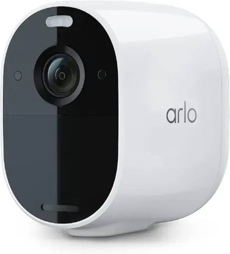 [VMC2030-100NAS] Arlo Essential Spotlight Camera - Wireless Security, 1080p Video, Color Night Vision, 2 Way Audio, White - VMC2030,1 Count (Pack of 1)