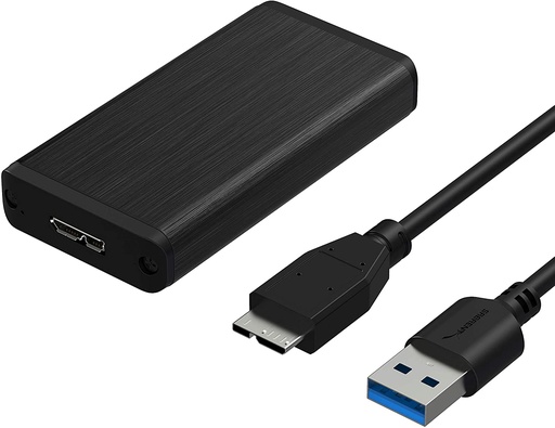 [EC-UKMS DUP] SABRENT Black USB 3.0 MSATA
