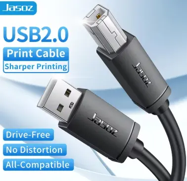 [T-D118] Cable Usb-A vers Usb-B 5M Imprimante/Scan