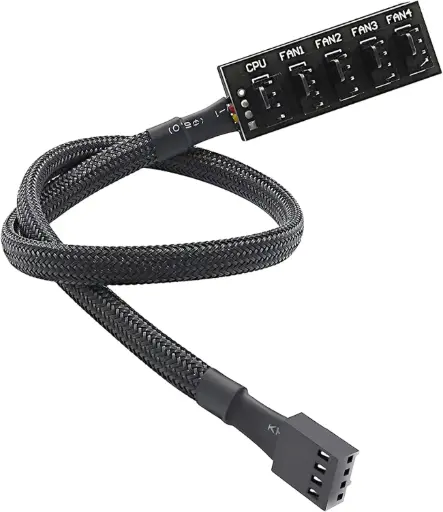 [B07M5P7VHG] THREEBULLS Hub pour ventilateur PC 5 ports