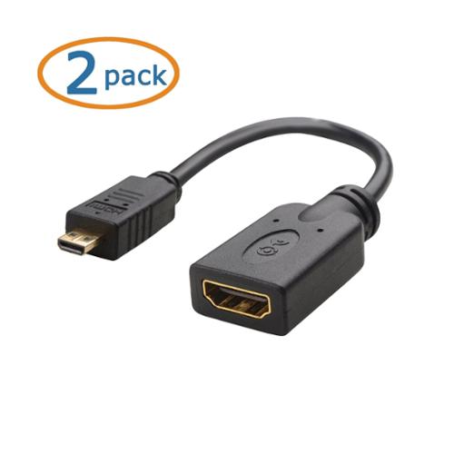 [AR00885] Cable Matters Micro HDMI to HDMI Adapter