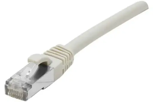 [858562] DEXLAN Cordon RJ45 CAT 8.1 S/FTP LSOH Snagless gris 1,5 mètre