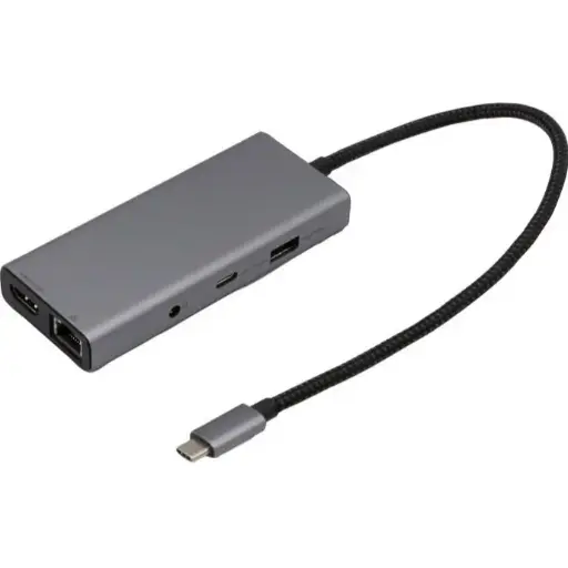 MiniDock USB-C 2x HDMI LAN 3xUSB-A +1xUSB-C + Audio + PD 3.0