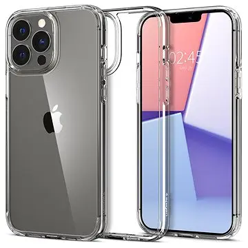 Spigen Ultra Hybrid Anti-Yellowing Technology] Designed for iPhone 13 Pro Case (2021) - Crystal Clear