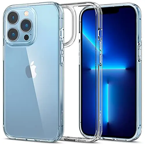 iPhone 13 Pro Max Hoesje Spigen Ultra Hybrid Case - Transparant