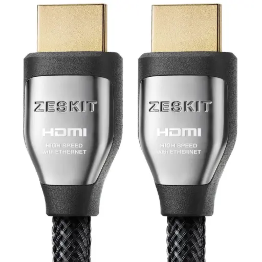 [X001NTK89V] Zeskit Cinema Plus Câble HDMI 3m tressé