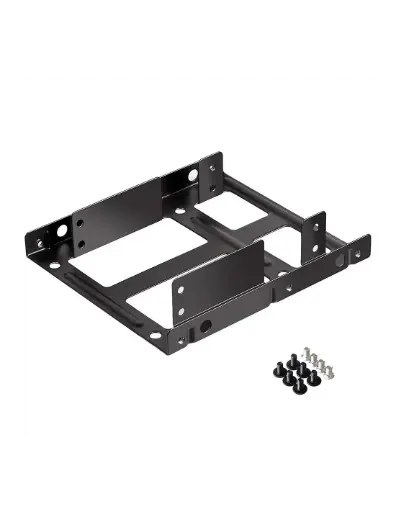 Support Adaptateur Double pour Disque Dur 3.5" vers 2.5" HDD / SSD