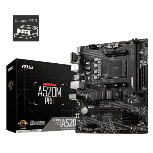 [A520M PRO] Carte mère A520M PRO AMD/AM4/ micro ATX