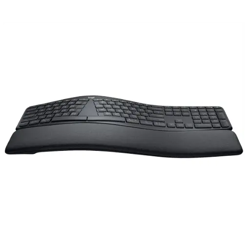 [920-010104] Clavier ergonomique incurvé K860, repose-poignets matelassé
